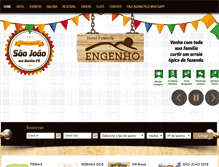 Tablet Screenshot of engenhopedrarodeadouro.com.br